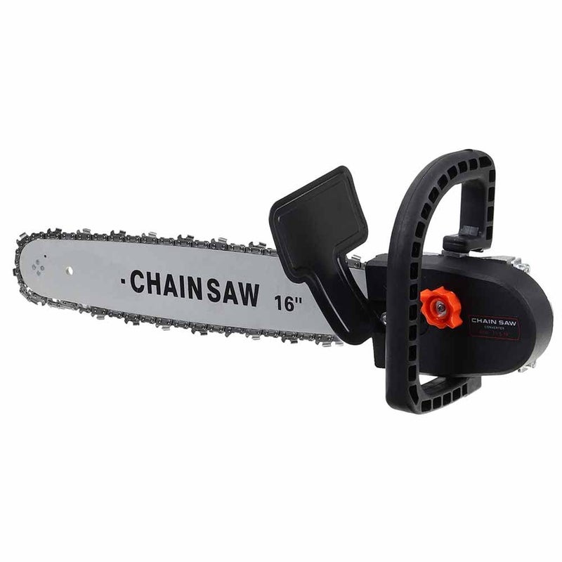 MLD MLD Chainsaw Electric Drill Modified To Electric Chainsaw Tool Attachment Electric Chainsaws Accessory Woodworking Tool (Size : 16 Inch, Type : Angle Grinder Attachment)  - Image 1