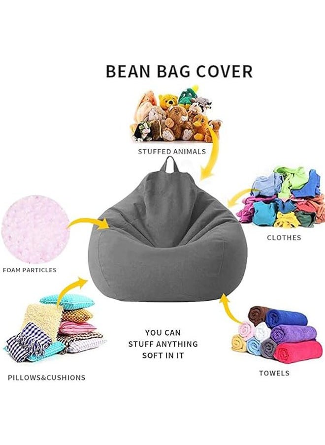 General Classic Bean Bag Cover for Adults and Children - Suitable for Home, Garden, Living Room, Indoor & Outdoor 70*80cm cm  - Image 3