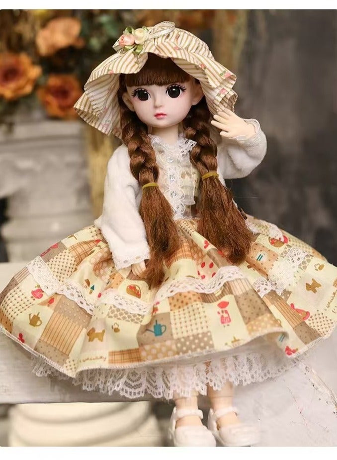 30cm Barbie Doll Toy Girl Dress up Doll  - Image 1