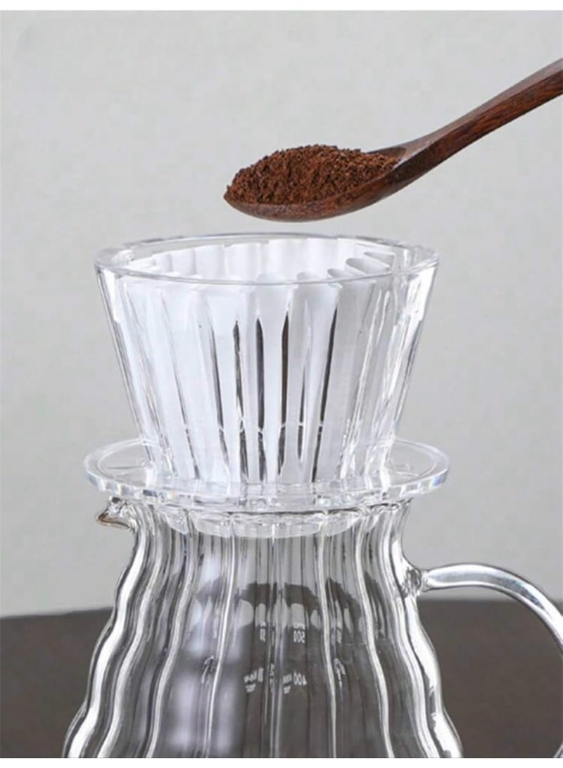 هومستر مرشح قهوة ذو قاع مسطح - إبريق ترشيح على طراز كاليتا ويف مع مرشح دائم من الفولاذ المقاوم للصدأ لتحضير القهوة المنزلية - Image 4