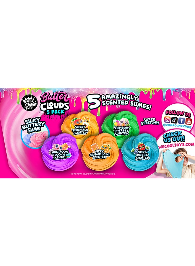 WeCool Butter Clouds 5pk. Gift for Kids Girls & Boys for 4+ Ages - Image 3