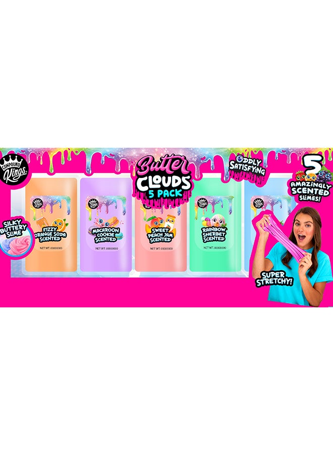 WeCool Butter Clouds 5pk. Gift for Kids Girls & Boys for 4+ Ages - Image 2