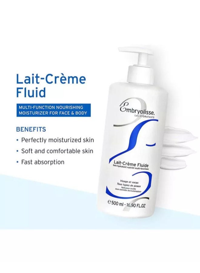 Embryolisse Lait-Creme Fluid Moisturizer For Face And Body - Image 2