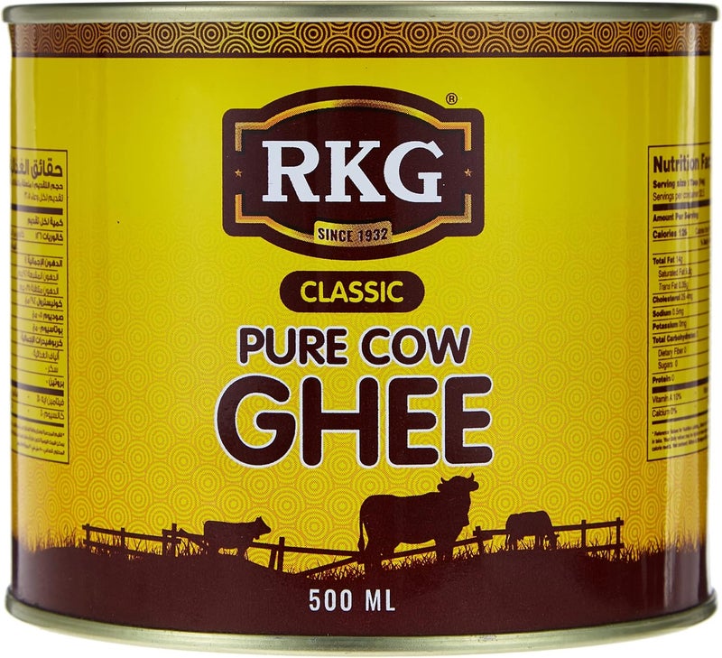 RKG Classic Pure Cow Ghee - 500 ml - Image 1
