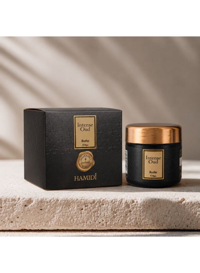 Hamidi Intense Oud Muattar 40Gm, Multi Colour, Perfumed Muattar Home Fragrance For Majlis, For Home Styling, Tabletop Display And Interior Ambience - Image 3