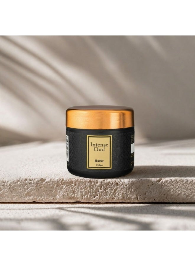 Hamidi Intense Oud Muattar 40Gm, Multi Colour, Perfumed Muattar Home Fragrance For Majlis, For Home Styling, Tabletop Display And Interior Ambience - Image 2
