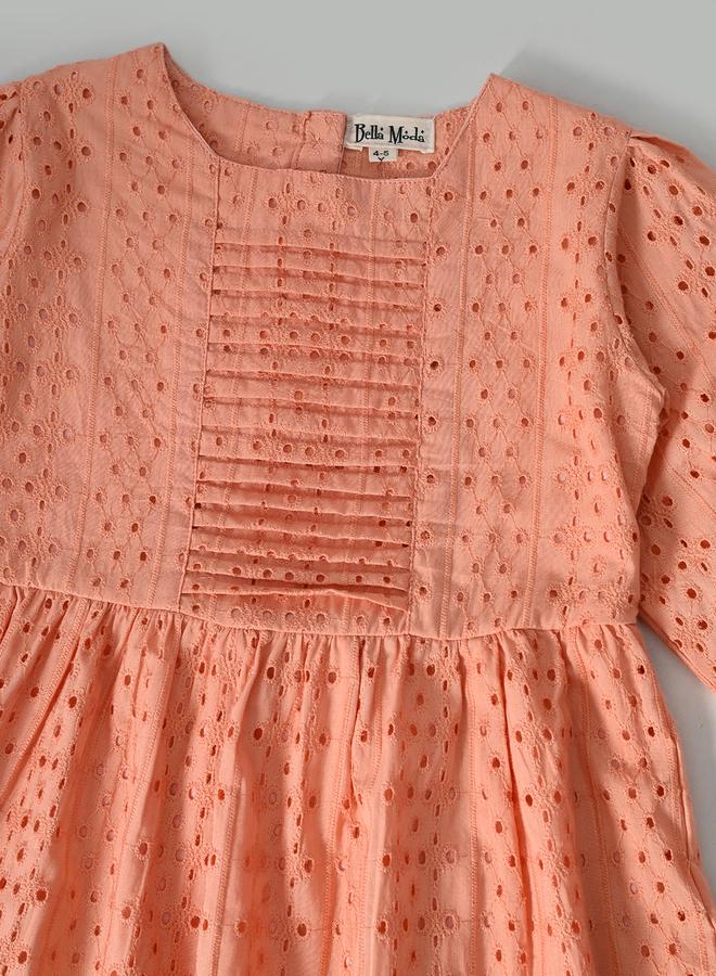 بيلا مودا فستان بكشكش وفتحات عيون - Image 4