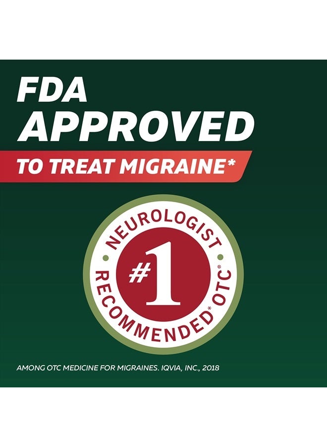EXCEDRIN Migraine Relief Caplets to Alleviate Migraine Symptoms - 24 count - Image 5