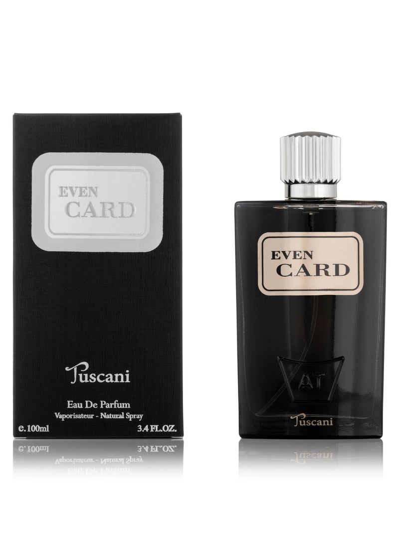 Tuscani Even Card Perfume for Men EDP 100ml From Tuscani - Image 2