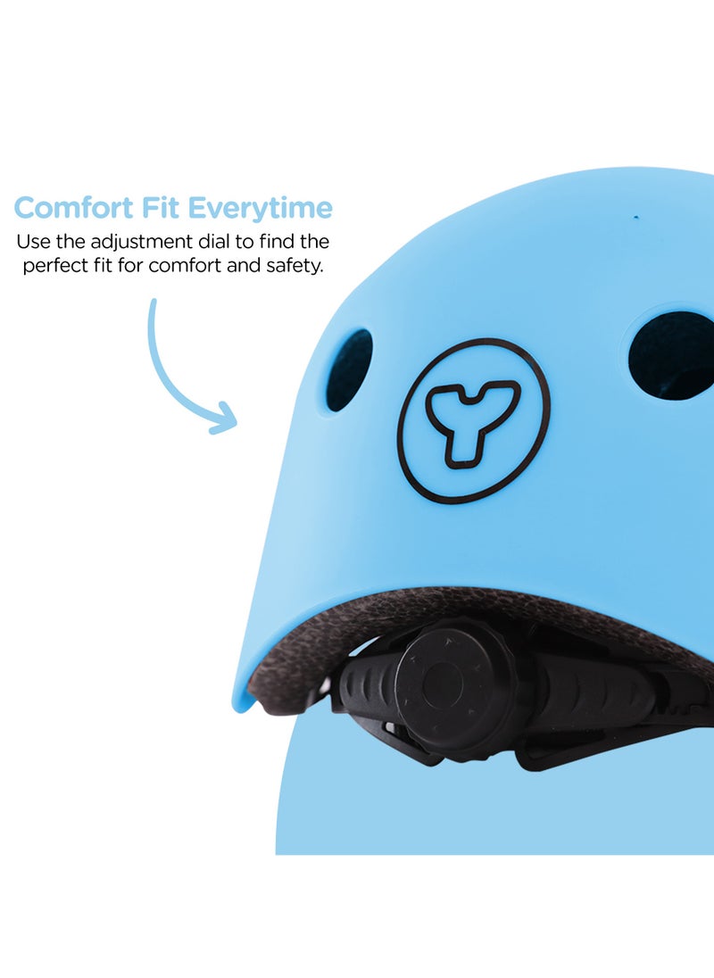 Yvolution Yvolution Helmet Small - Blue  - Image 3