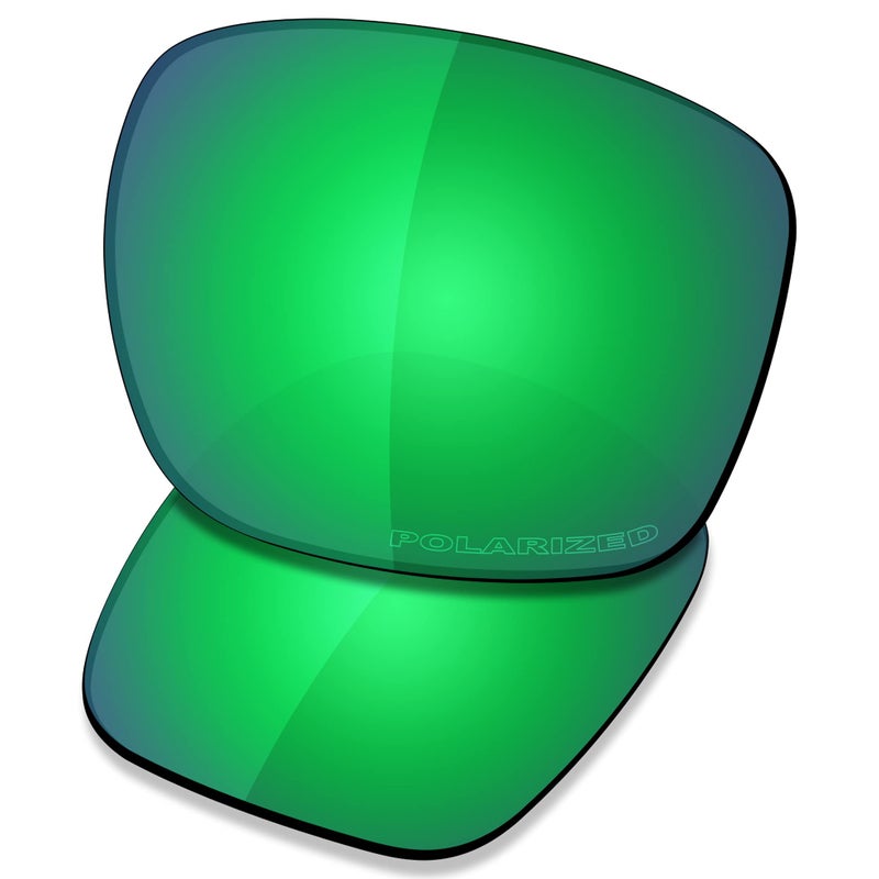 SAUCER Premium Replacement Lenses for Oakley Sliver OO9262 | Sliver Low Bridge Fit Sunglasses High Definition - Jade Green Polarized - Image 1