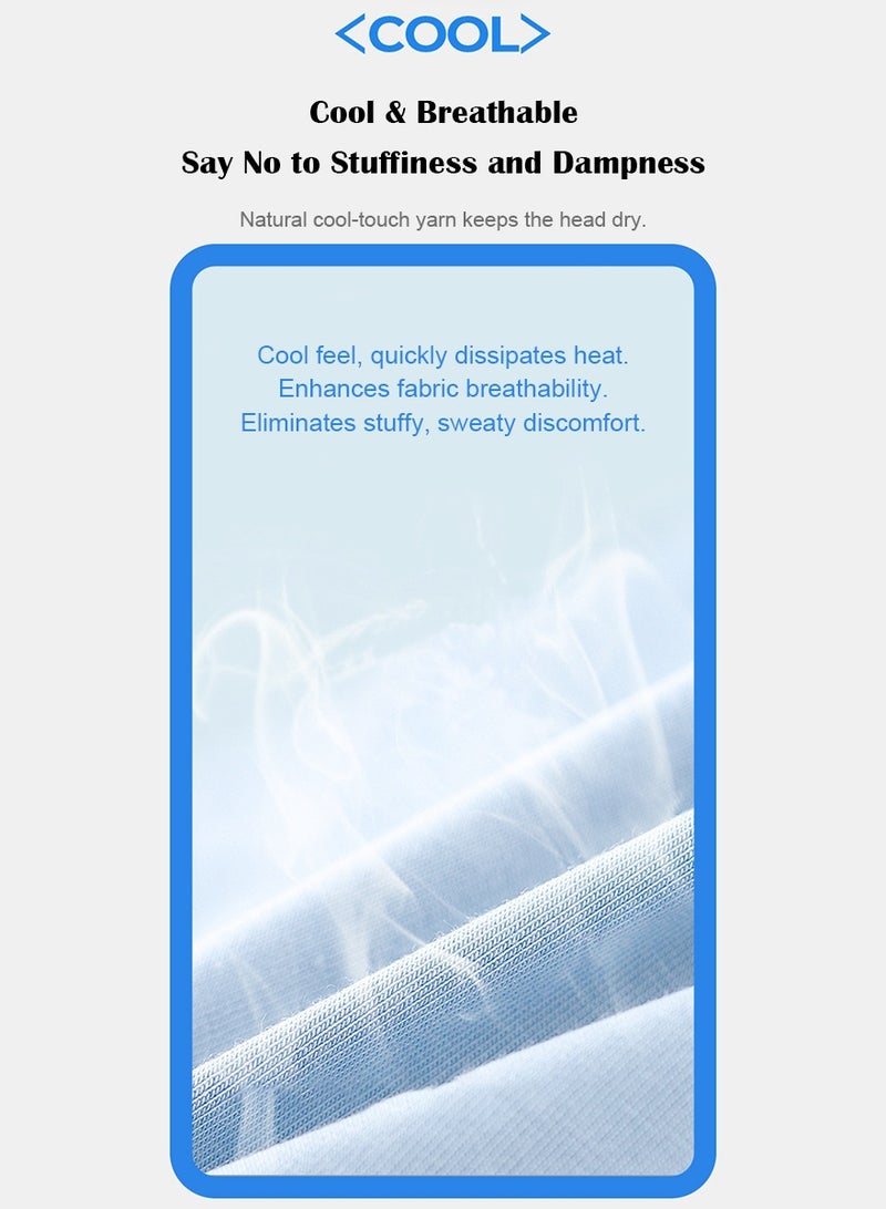 وسادة طفل رغوة الذاكرة القابلة للغسيل مع غطاء طارد للبعوض والتبريد التنفسي. الحماية البدنية للنوم السلمي ودعم الرقبة (الوردي) - Image 5