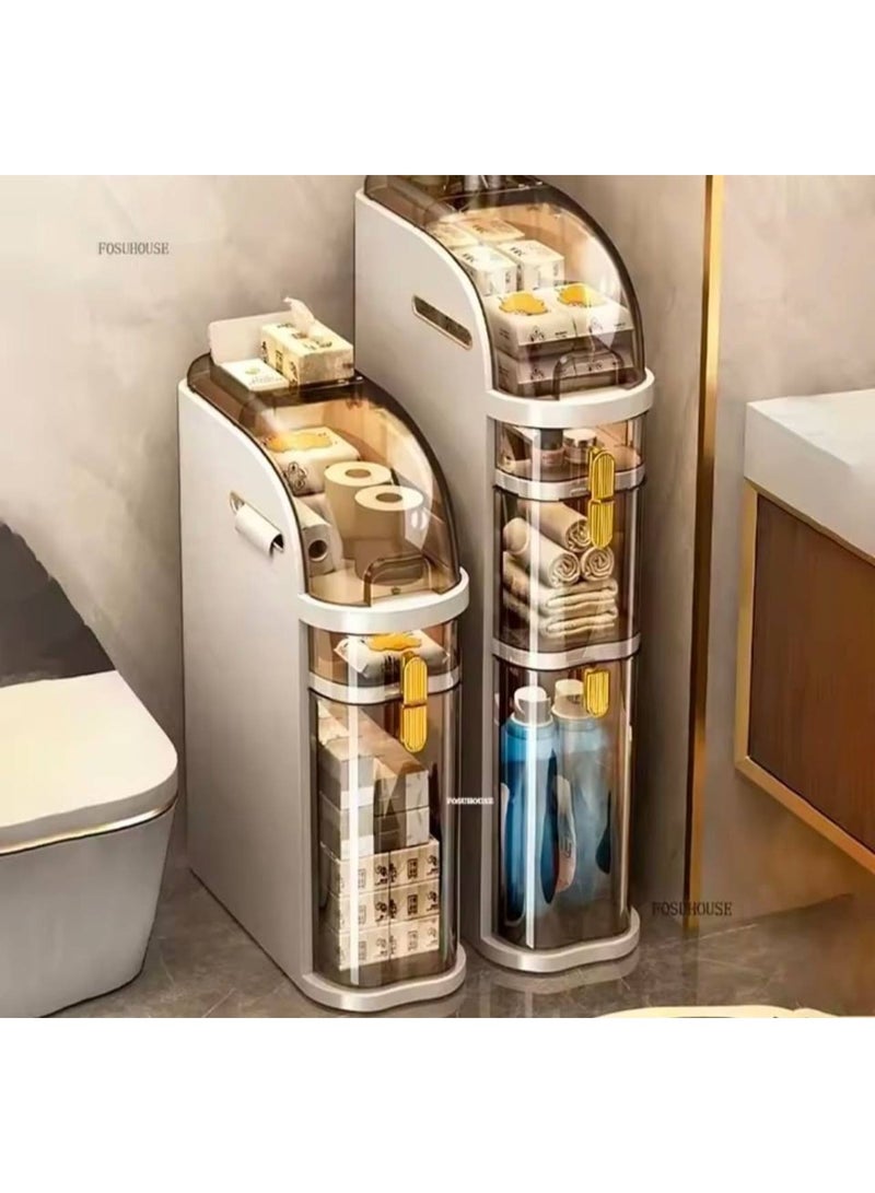 وحده تخزين اكليرك للحمام مزود بعجل 5 دور - Image 3