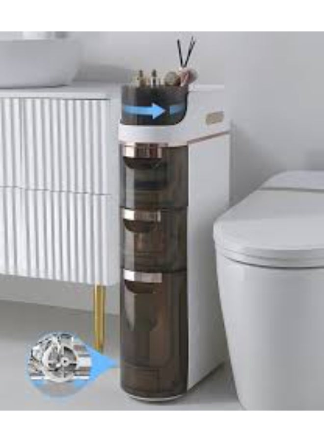 وحده تخزين اكليرك للحمام مزود بعجل 5 دور - Image 1