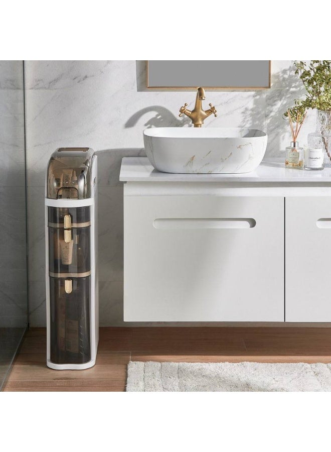 وحده تخزين اكليرك للحمام مزود بعجل 5 دور - Image 2