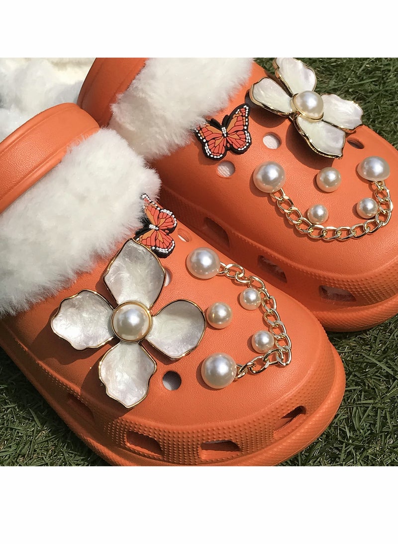 SYOSI Shoe Decoration Charms Crocs Accessories for Shoes Shoe Charms ​PVC Crystal Sparkly Bracelet Wristband for Women Girl Nurse Buckle Party Favors Birthday Gifts - Image 2