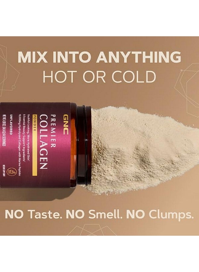 GNC Premier Collagen Powder - Unflavored | Formulated with 6 Essential Beauty Support Ingredients | 28 Servings - Image 5