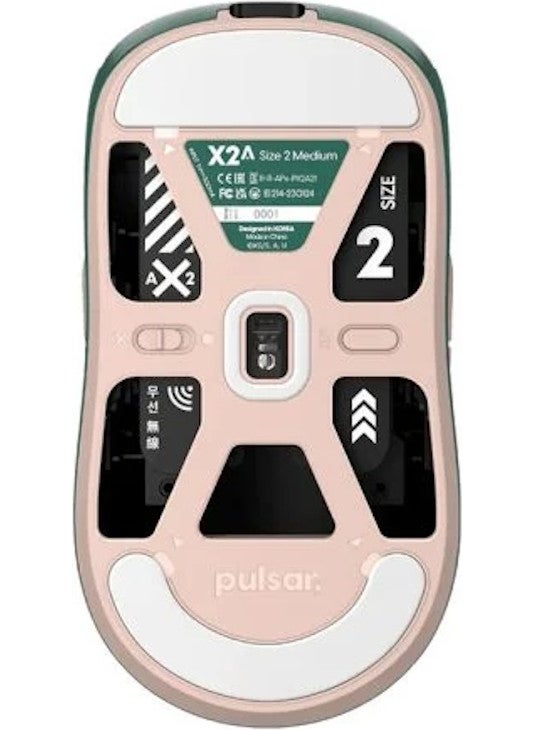 PULSAR - X2A Demon Slayer Sanemi Wireless Size 2 Medium Dual Hand Symmetric Gaming Mouse (PX2A2SN) - Image 1