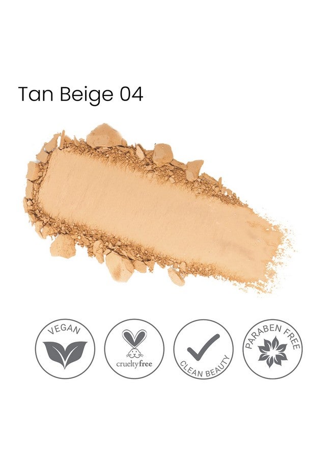True + Luscious Sheer Halo Complexion Powder Natural Matte Finish Foundation Sheer To Medium Coverage Clean Vegan And Cruelty Free Powder Foundation 0.32 Oz Tan Beige - Image 4