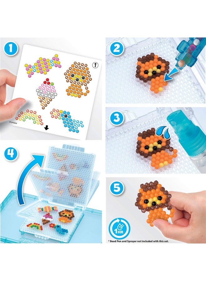 Aquabeads Mega Bead Set - Arts & Crafts Bead Refill Kit for Children Ages 4+ - Includes Over 2,400 Beads and Shooting Star Storage Case - Image 3