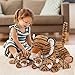 MorisMos Tiger Plush Toys  Soft Tiger Stuffed Animal with Babies Inside Large Stuffed Tiger Plush for Boy Girls Thoughtful Gift for Kids Birthday Baby Shower Christmas Thanksgiving Valentines - Image 4