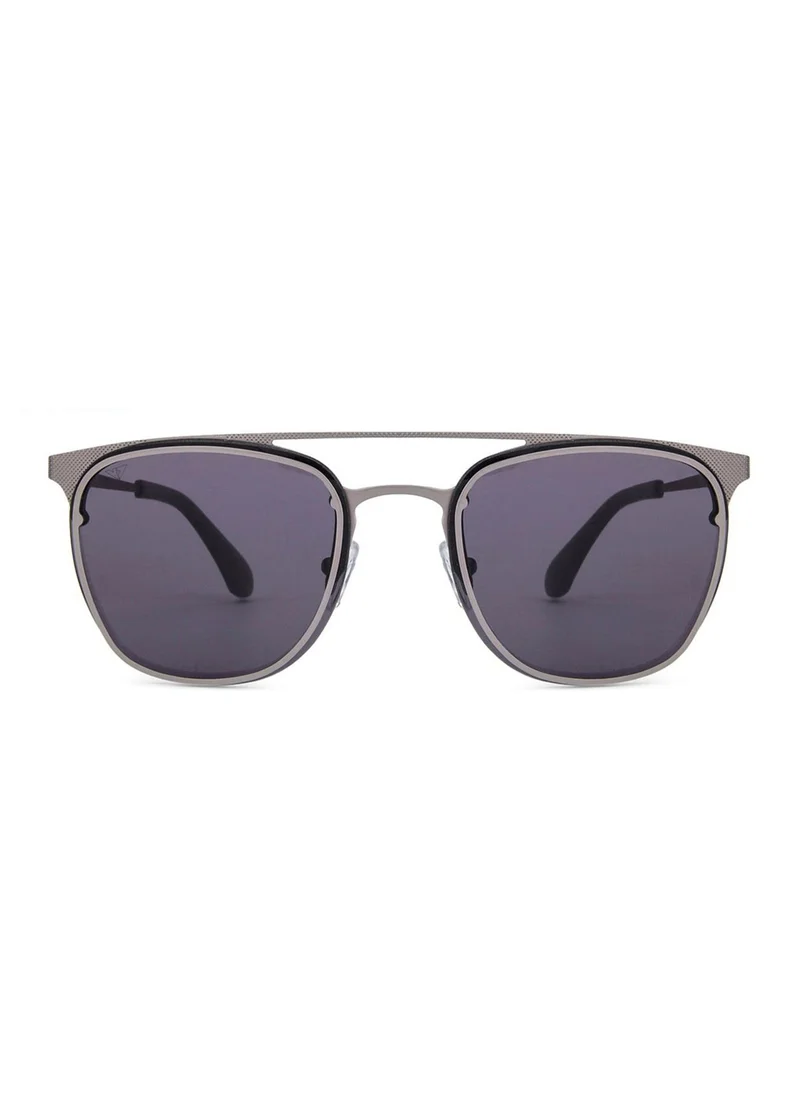 VINCENT CHASE VINCENT CHASE EYEWEAR Unisex Round Sunglasses Grey Frame Grey Lens (Medium) - Pack of 1