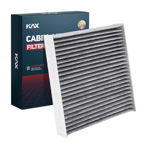 KAX HEPA Cabin Air Filter with Activated Carbon CF11924 Replacement for Fiat 500 2012 2013 2014 2015 2016 2017 2018 2019 Passenger Compartment Air Filter - Image 1