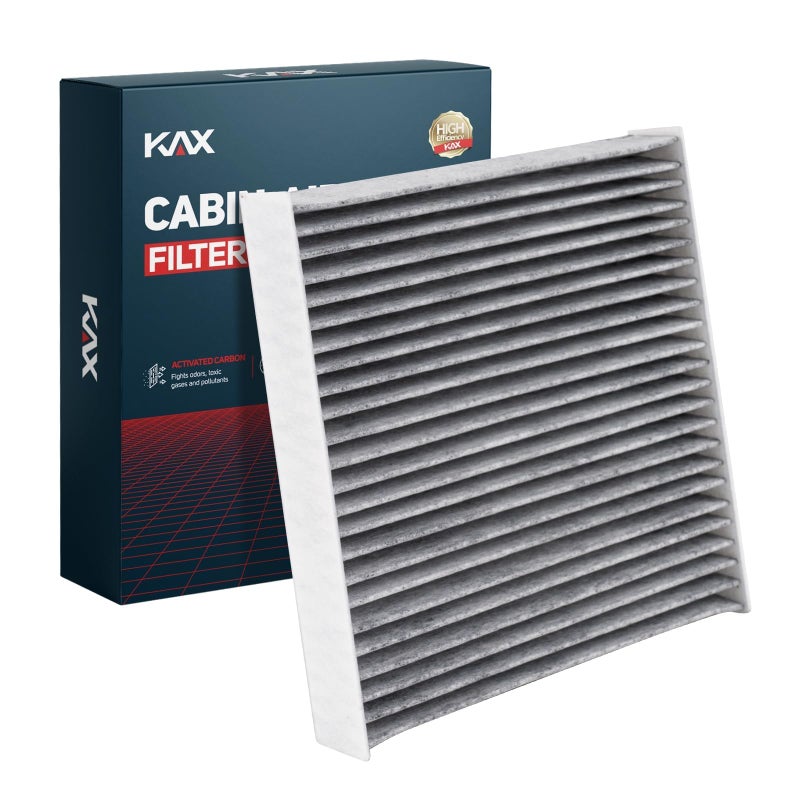 KAX HEPA Cabin Air Filter with Activated Carbon CF11924 Replacement for Fiat 500 2012 2013 2014 2015 2016 2017 2018 2019 Passenger Compartment Air Filter - Image 3
