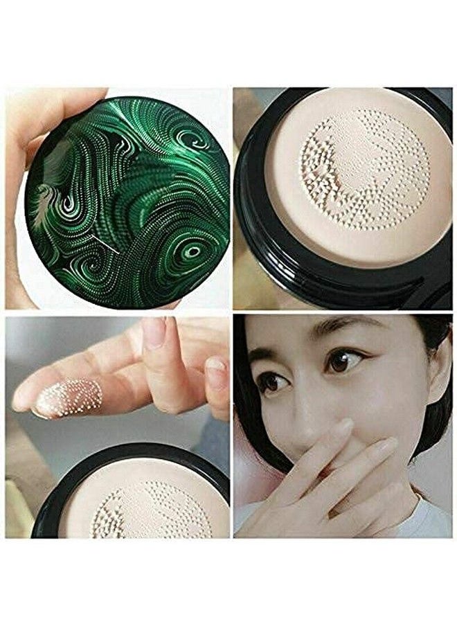 SKINPLUS 3 In 1 Cc And Bb Water Proof Foundation Cream With Air Cushion Mushroom  - Image 4