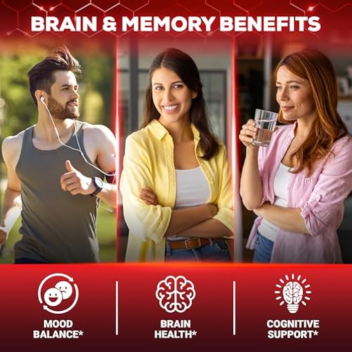 Tenmido 8in1 Brain Health Support Liquid with Gotu Kola, Bacopa, Skullcap, Panax Ginseng, Ginkgo Biloba, Sage Leaf, Holy Basil and Rosemary - 30ml 1 Fl Oz - Image 4
