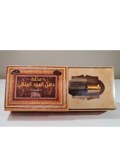 مخلط دهن العود الملكي نص تولة ( 6 مل )