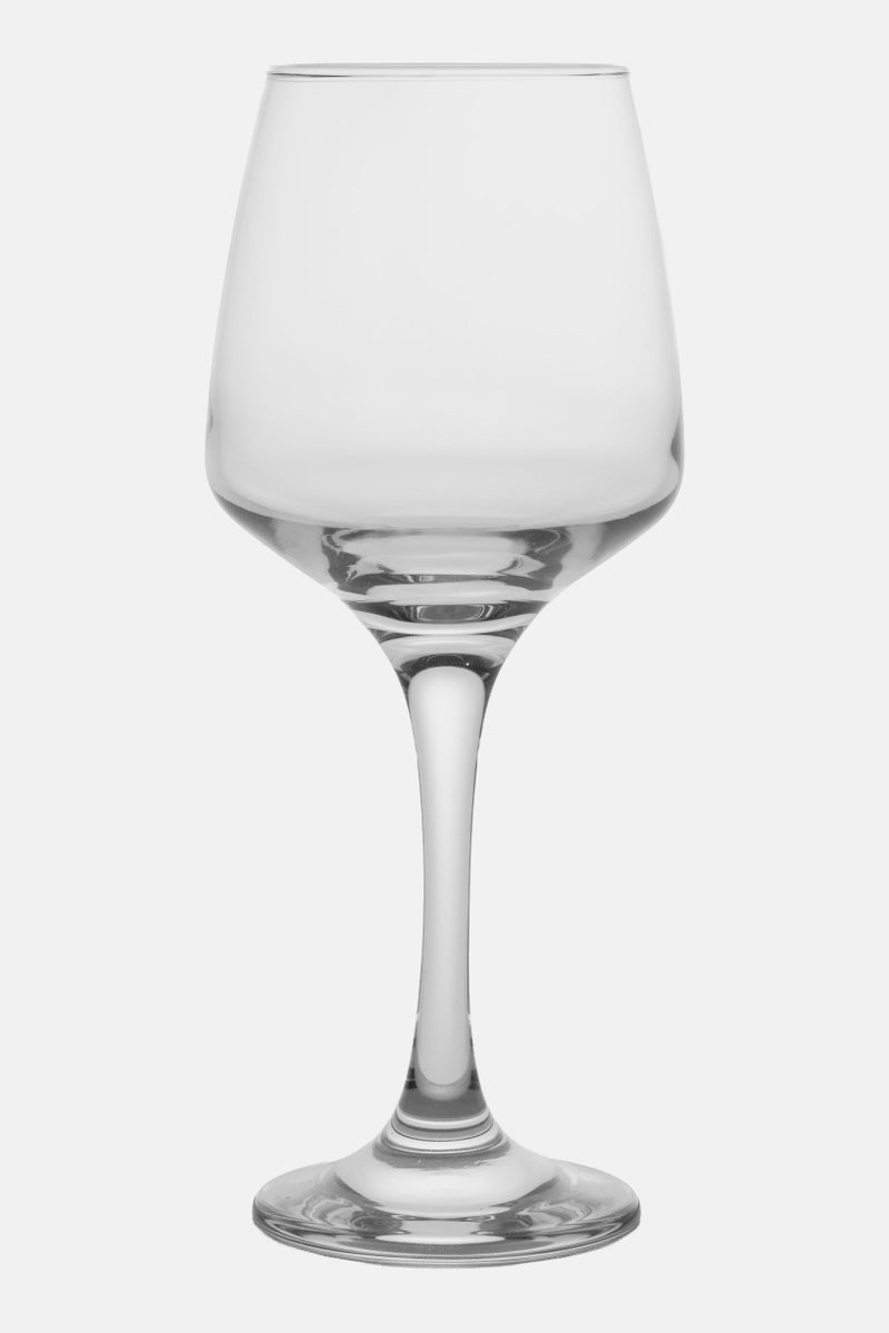 LAV 6 Pieces Lal Wine Glass 295ml, Transparent - Image 2