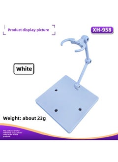 HG/RG/BB/SDrobot Soul Bracket Clip Waist Suitable For Gundam Model Hand Doll SHF Saint-Color:Xh-958 Bracket: White