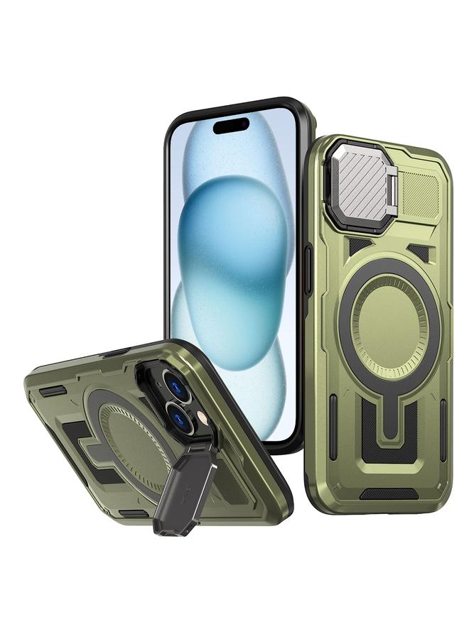 اس-توب حافظة لهاتف iPhone 15 Plus مزودة بإطار وحامل MagSafe - Image 1