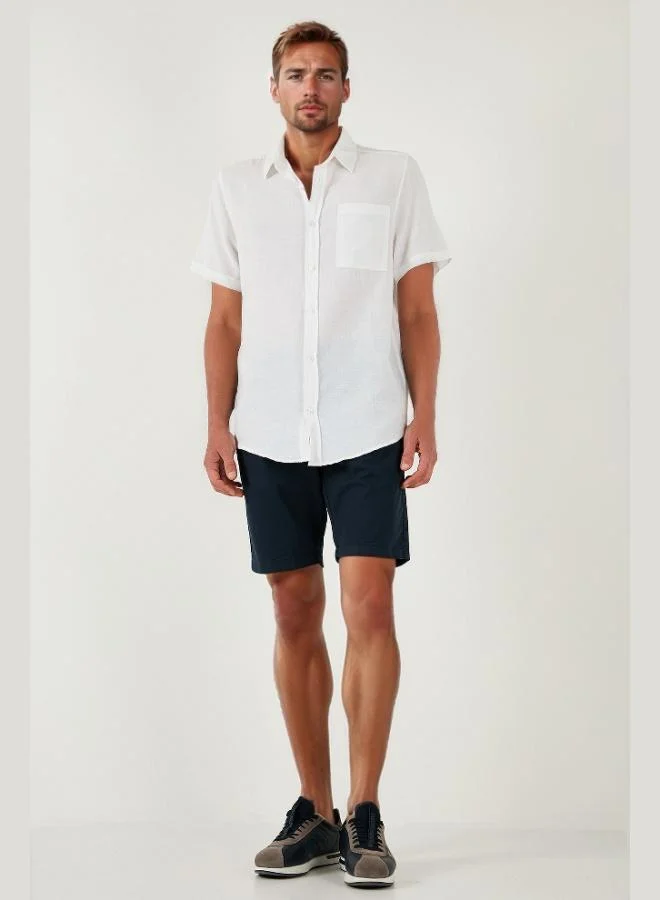 Buratti Buratti Cotton Slim Tapered Bermuda Shorts Men's SHORTS 4503S67SMILANO