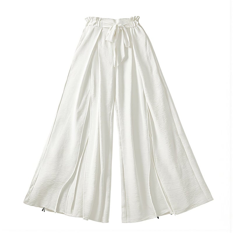 Highly Versatile Mix And Match Wide Leg Pants Multiple Colors Sizes Green S - Image 4