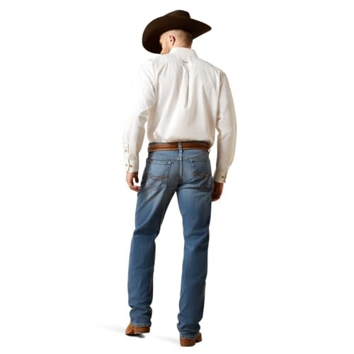 ARIAT Men’s M2 Relaxed Stretch Legacy Boot Cut Jean - Image 2