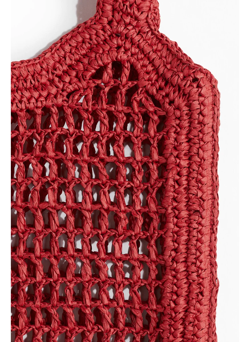 اتش اند ام Straw Tote Bag