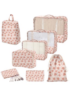 Packing Cubes for Suitcase, Packing Cubes for Travel Suitcase Organizer Bags Set Expandable Luggage Organizers for Suitcase Backpack Travel Essentials, Bear-7 Pack