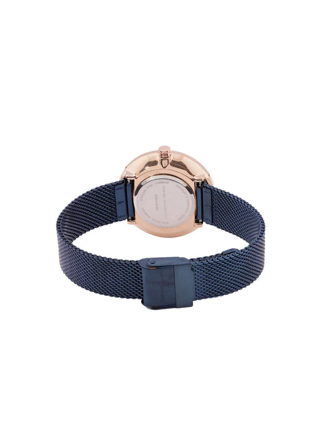 French Connection 31mm Women's Quartz Watch with Blue Dial