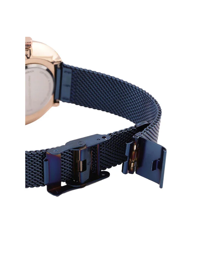 French Connection 31mm Women's Quartz Watch with Blue Dial