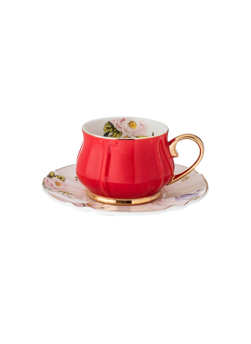 Dania - Set of 2 tea cups and saucers of 200 ml - Image 1