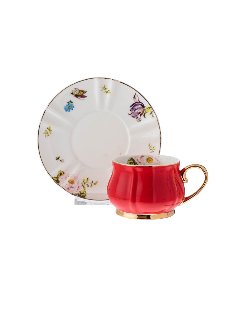 Dania - Set of 2 tea cups and saucers of 200 ml - Image 1