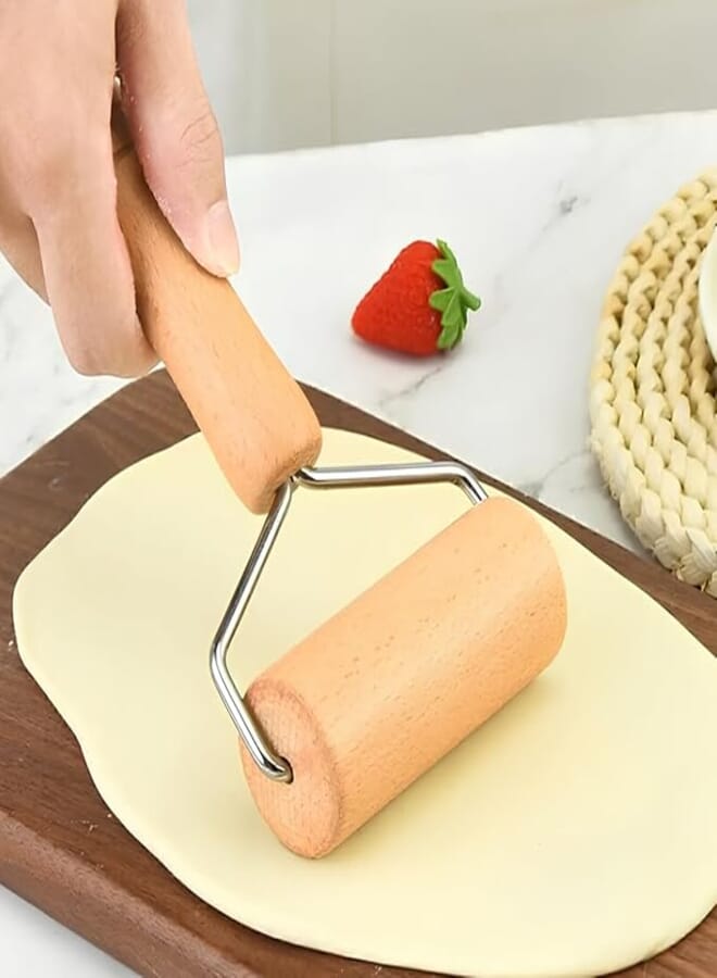 AEE® Natural Bamboo Dough Roller Dough Roller Rolling Pin Pizza Pasta