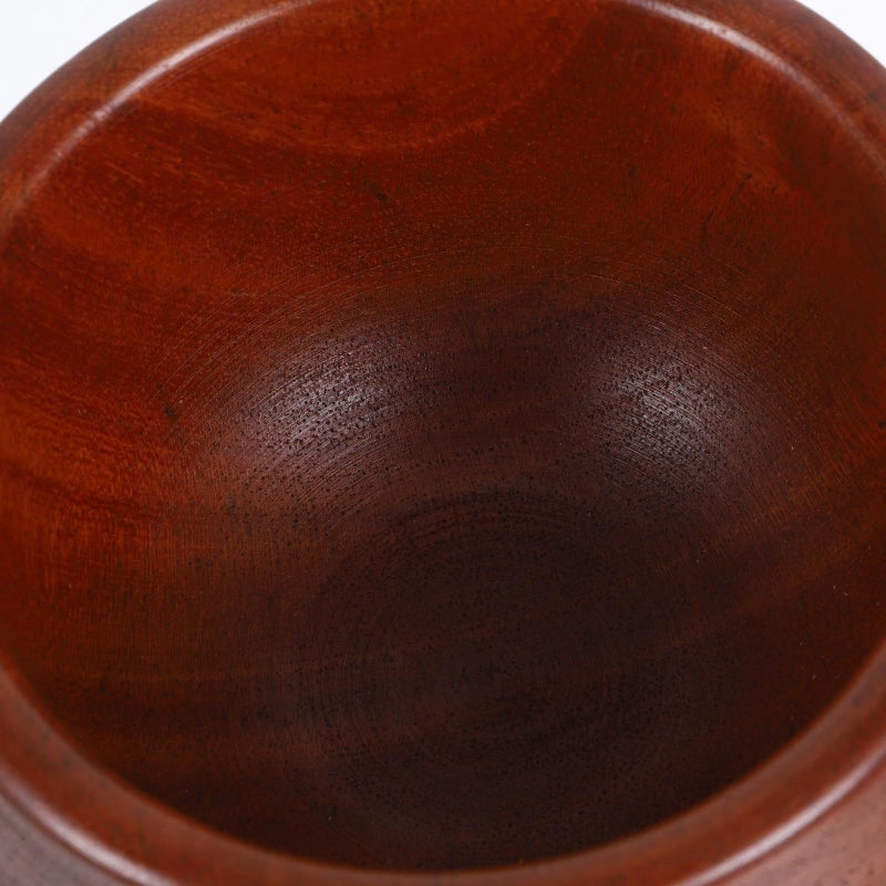 Wooden Mortar Pestle Set for Grinding Garlic Chili Spices Easy to Use and Store - Image 4