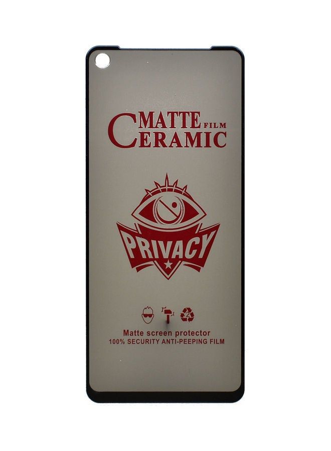 vesus Ceramic Matte Film Privacy Screen Protector For Samsung Galaxy A21s Black