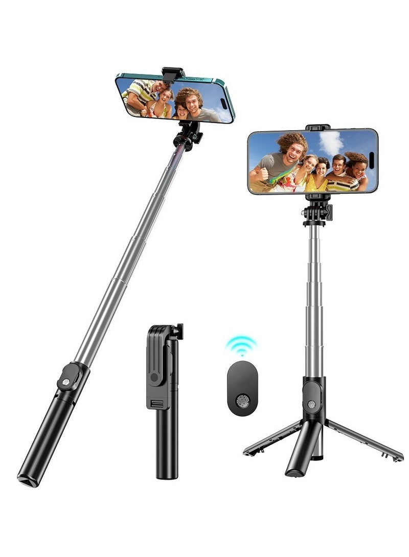 GREEN LION Tripod Selfie Stick - Black - Image 1