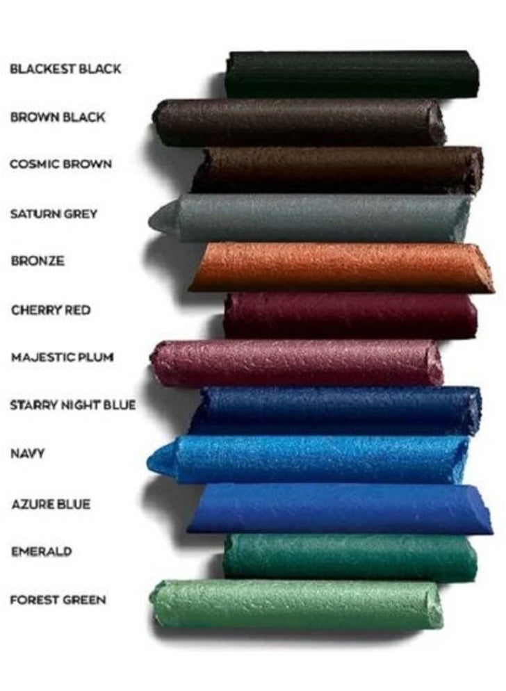 آفون Ultra Colour Glimmerstick Eyeliner Set 3Pc's (Blackest Black/Forest Green/Azure Blue) Blackest Black/Forest Green/Azure Blue - Image 5