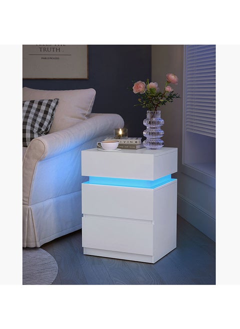 Einstein 3-Drawer Smart Nightstand 41 x 28 x 52.5 cm