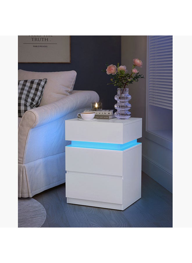 Home Box - Einstein 3-Drawer Smart Nightstand 41 x 28 x 52.5 cm - Image 1